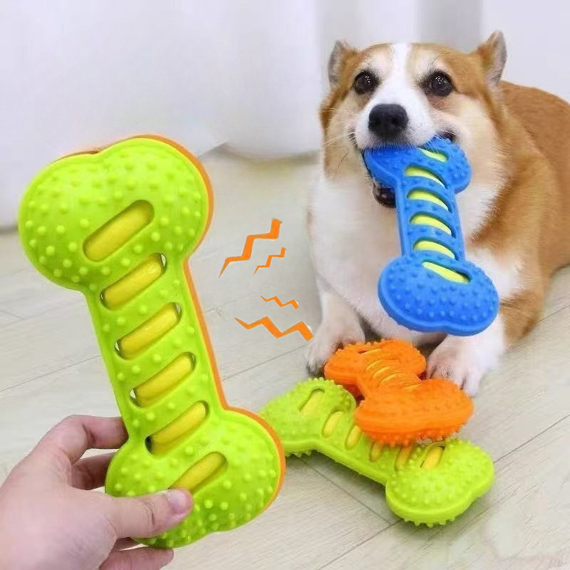 Indestructible Dog Chew Toy - Игрушки для жевания домашних собак, резиновая