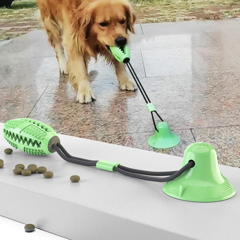 Suction Cup Dog Tug Toy - Игрушки для жевания собак для агрессивного