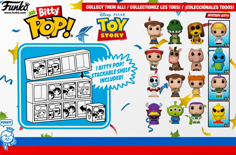 Interactive Squeaky Plush Dog Toy - Funko Bitty Pop, серия «История игрушек»: