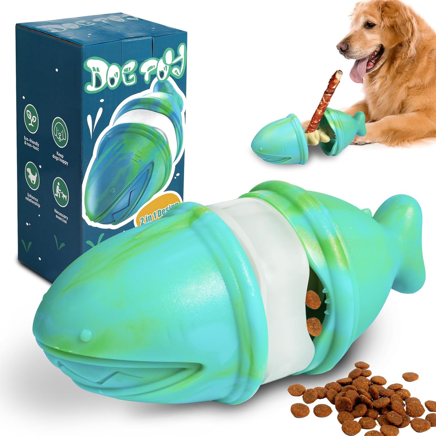 Игрушка для жевания и держател – обзор и цена Rubber Treat Dispensing Dog Toy
