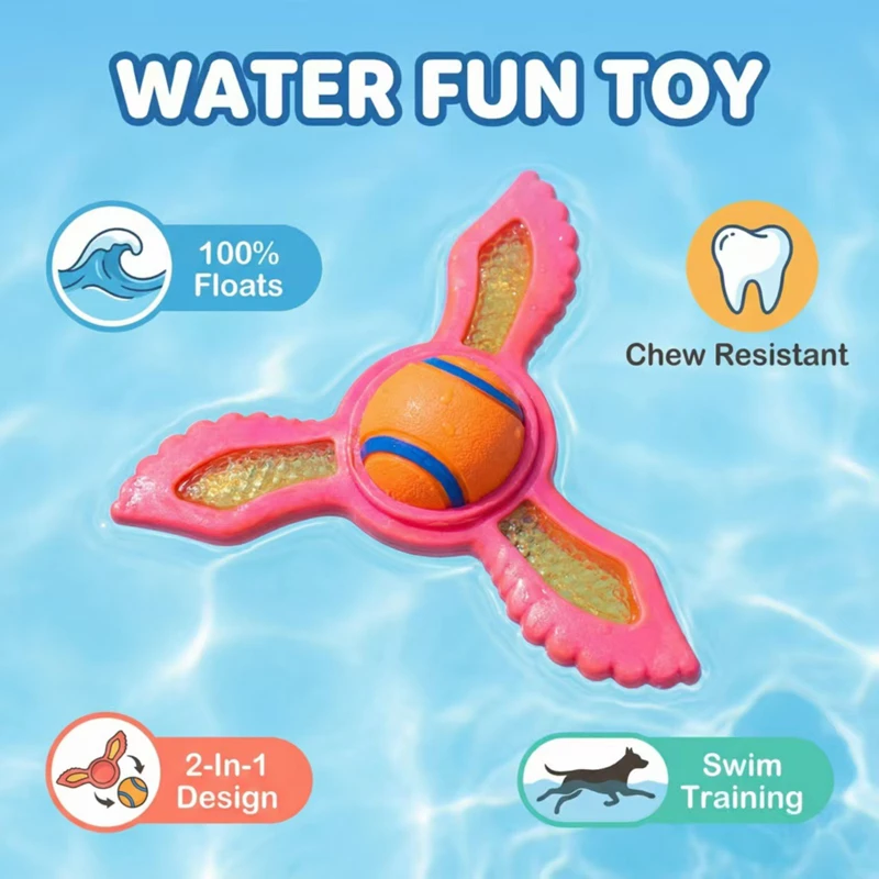 Интерактивная плавающая игрушк – обзор и цена Flying Disc Dog Training Toy
