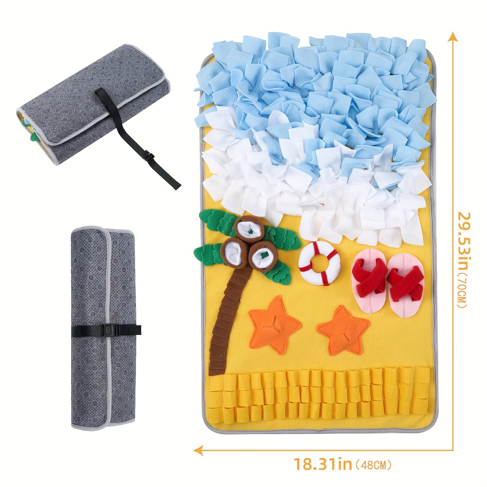 Новый коврик для нюхания для с – обзор и цена Snuffle Mat For Dogs