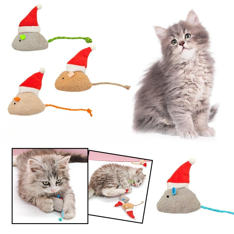 5 шт., жевательная игрушка для – обзор и цена Catnip Interactive Plush Mouse
