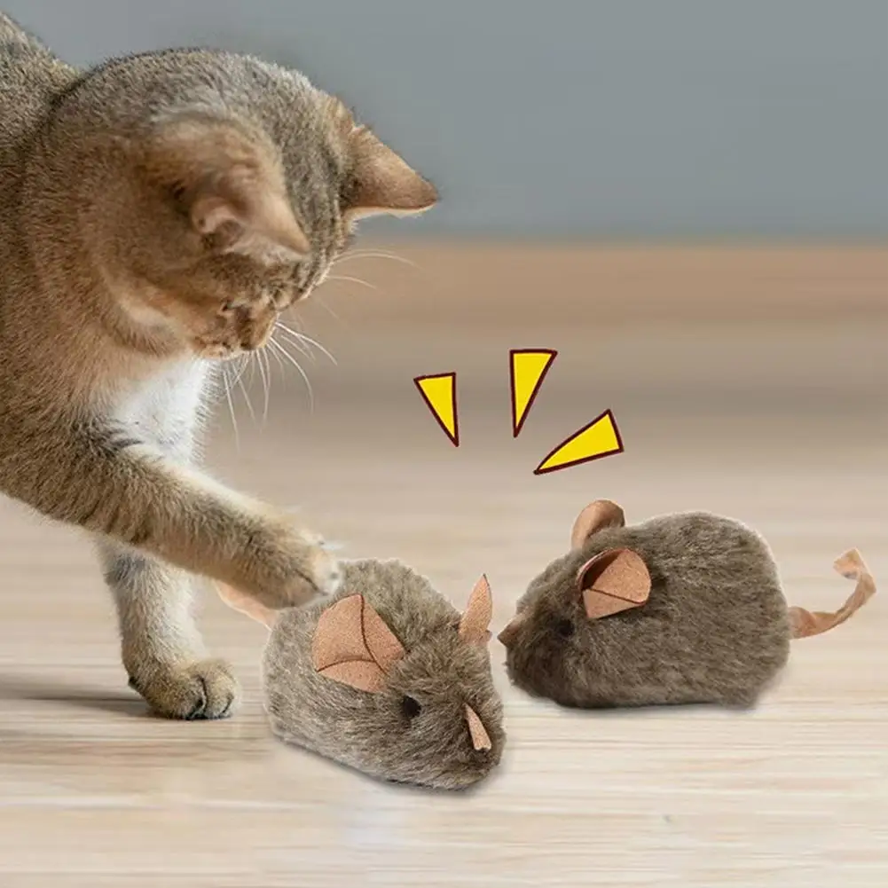 Забавная плюшевая игрушка для  – обзор и цена Catnip Interactive Plush Mouse