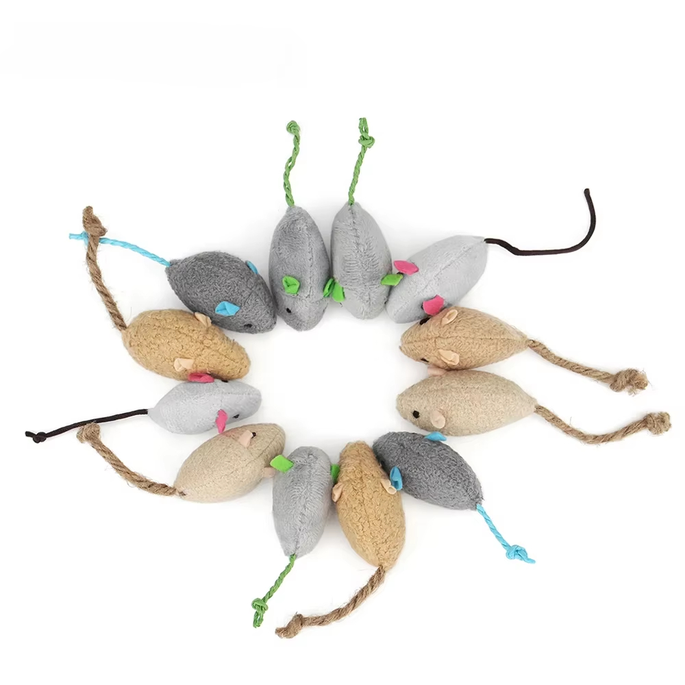 Набор из 5 интерактивных игруш – обзор и цена Catnip Interactive Plush Mouse