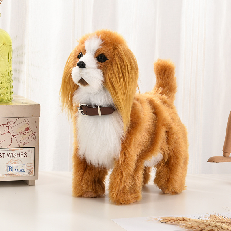 Электронный плюшевый робот-щен – обзор и цена Interactive Squeaky Plush Dog Toy