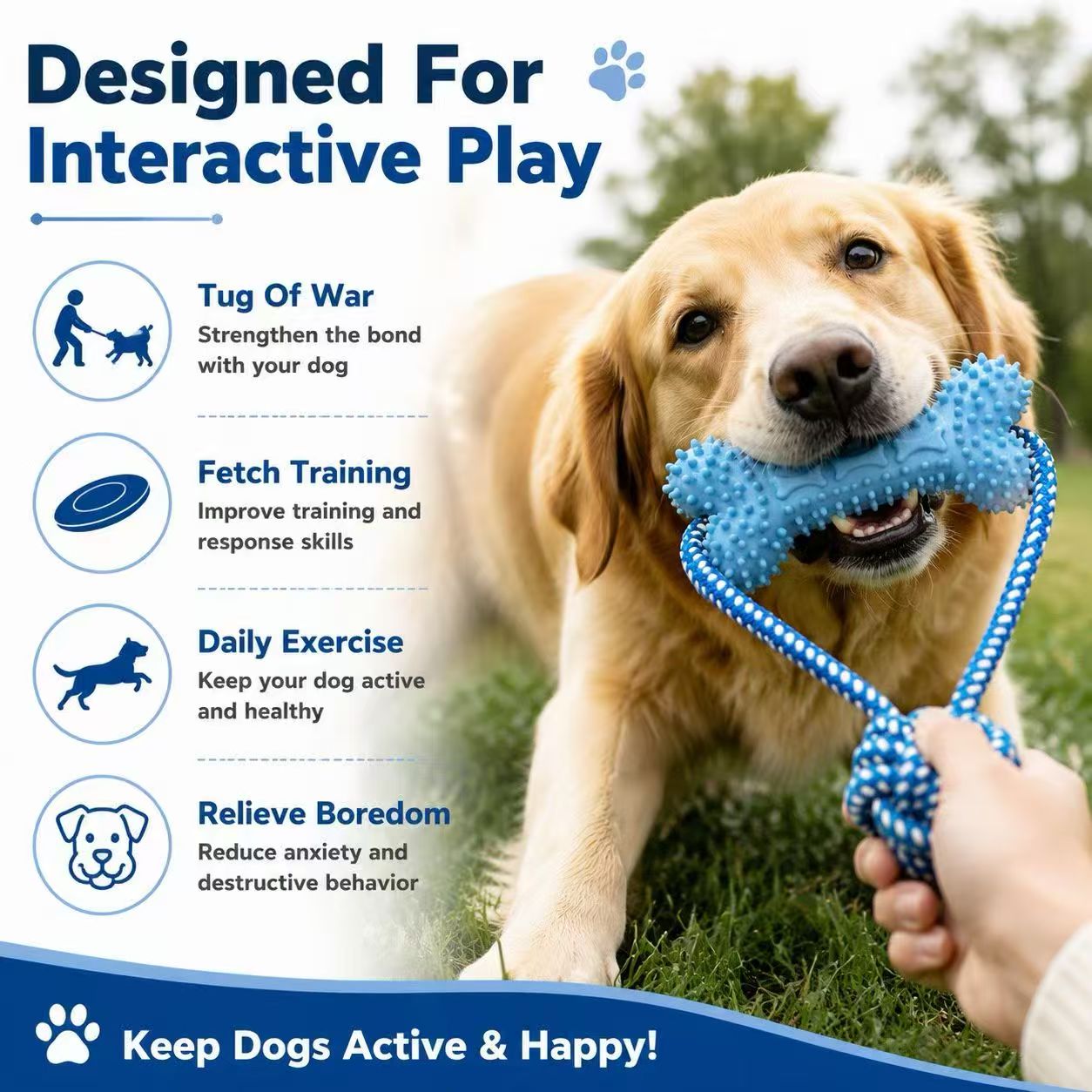 Игрушки для собак, предназначе – обзор и цена Dog Rope Toy Aggressive Chewers